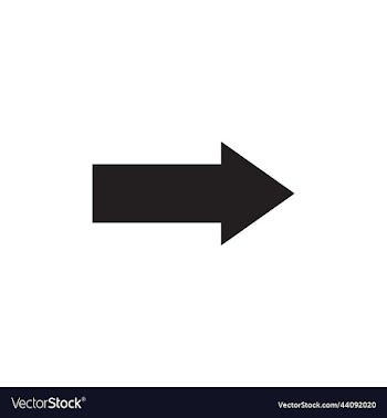 right arrow abstract solid icon