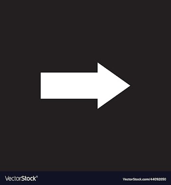 right arrow abstract solid icon