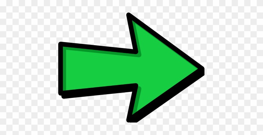 Right Arrow Png Download Image - Green Right Arrow Png