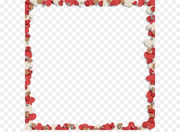 Right border of heart Clip art - Heart Borders 