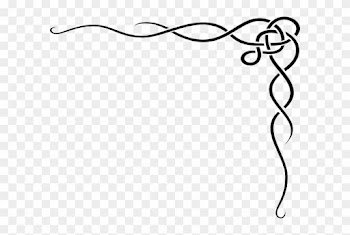 Right Clipart Scroll - Top Right Corner Borders