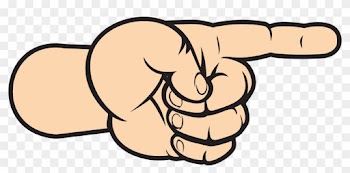 Right Hand Arrow Transparent Png Clip Art Image - Hand Clipart Png