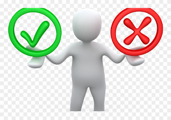 Right Or Wrong Clipart - Png Download (#506272) - PinClipart