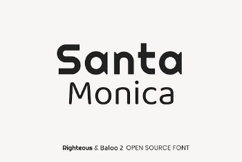 Righteous & Baloo 2 open | Free Font Add-on - rawpixel
