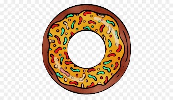 Rim, Food, Wheel, Doughnut, Orange PNG