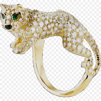 Ring Body Jewellery Animal Diamond -  
