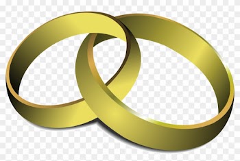Ring Clipart Cartoon - Transparent Cartoon Wedding Ring