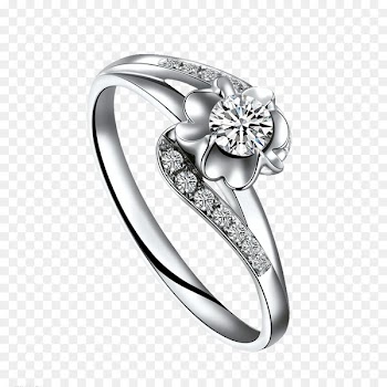 Ring Diamond Jewellery Silver - Diamond ring 