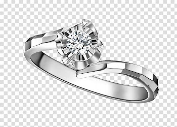 Ring Diamond Platinum, Diamond ring transparent background PNG clipart