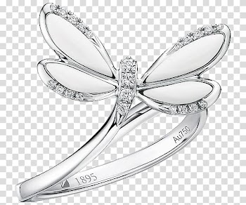 Ring Jewellery Swarovski AG, Swarovski jewelry Dragonfly Ring transparent background PNG clipart