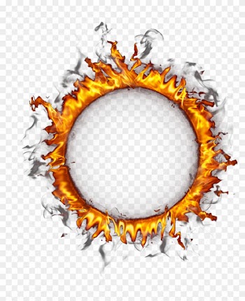Ring Of Fire Circle - Fire Circle Png