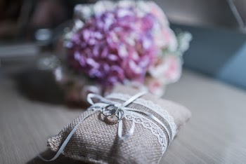 Rings Beside Flowers