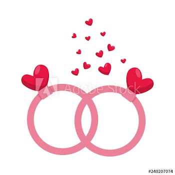rings with hearts love