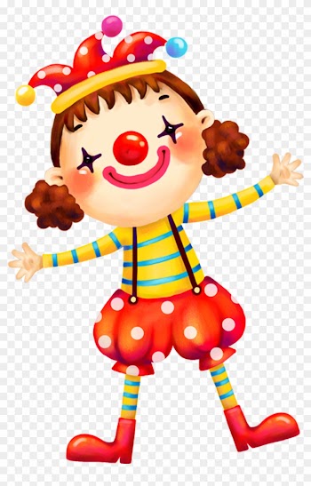Rio Carnival Parade Paper Party Child - Girl Clown Png