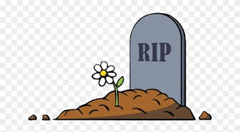 Rip Gravestone - Grave Cartoon