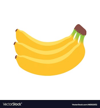 ripe banana fruit colored banana fruit