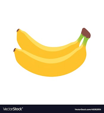 ripe banana fruit colored banana fruit