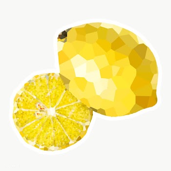 Ripe lemons crystallized style sticker overlay | Free  transparent png - 2347621