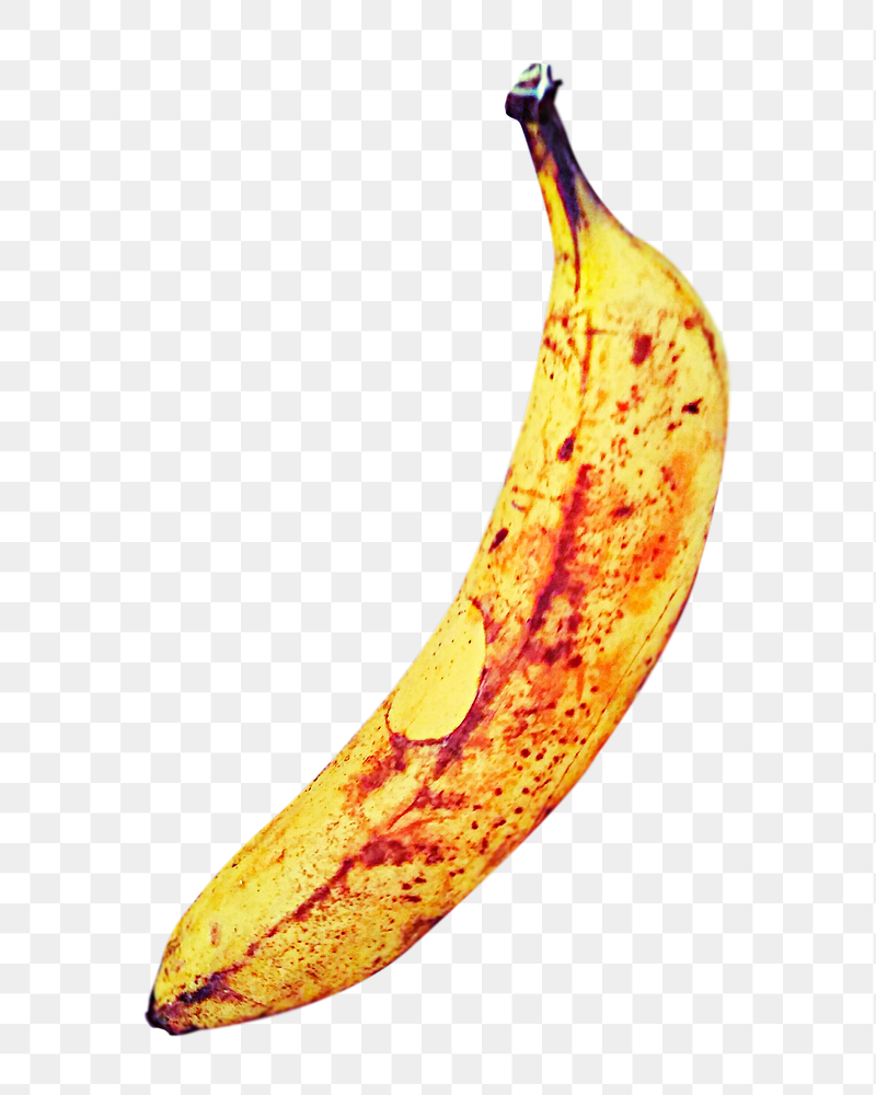 Ripe yellow banana png sticker, | Free PNG - rawpixel