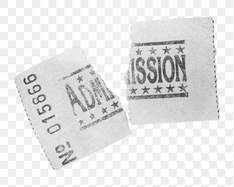 Ripped admission stamp png, transparent | Free PNG - rawpixel