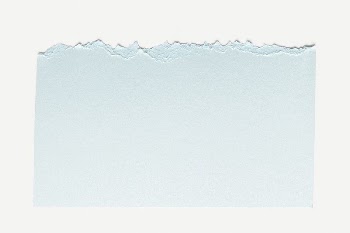 Ripped blue paper sticker, journal | Free PSD - rawpixel