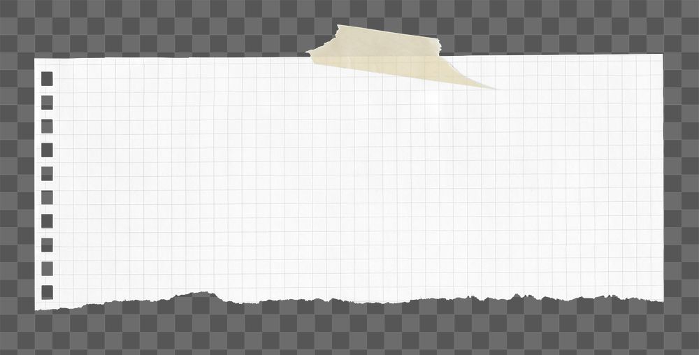 Ripped grid png paper, wall | Free PNG - rawpixel