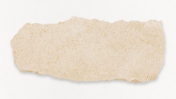 Ripped paper collage element, blank | Free PSD - rawpixel