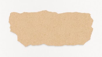 Ripped paper collage element, blank | Free PSD - rawpixel