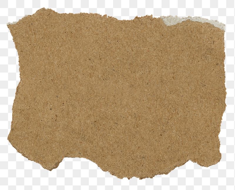Ripped paper png, brown collage | Free PNG - rawpixel