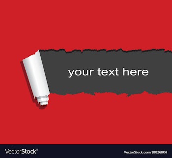 Ripped paper vector image