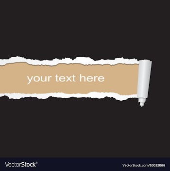 Ripped paper vector image