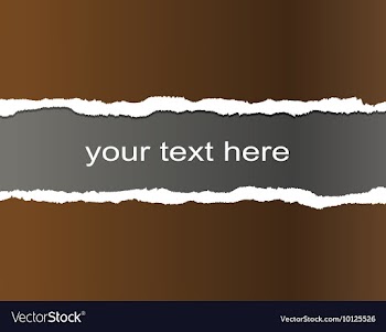 Ripped paper vector image