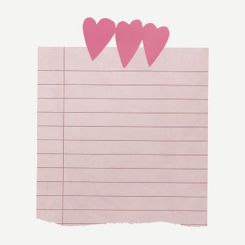 Ripped pink note paper sticker, | Free PSD - rawpixel