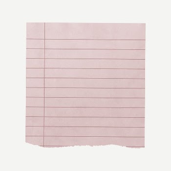 Ripped pink note paper sticker, | Free PSD - rawpixel