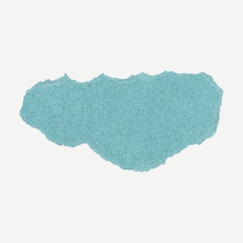 Ripped teal paper sticker, journal | Free PSD - rawpixel