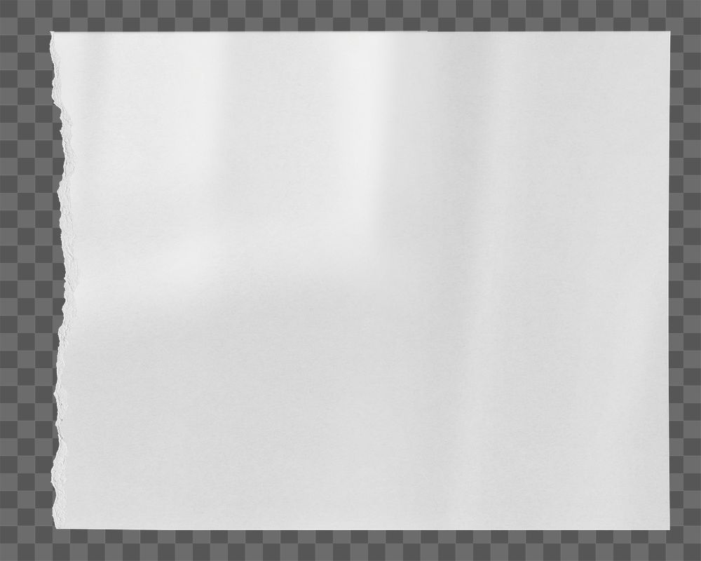 Ripped white poster png sticker, | Free PNG - rawpixel