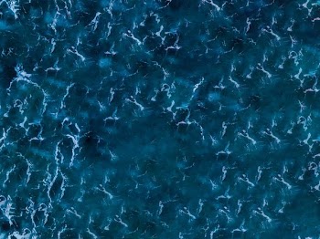 rippling sea