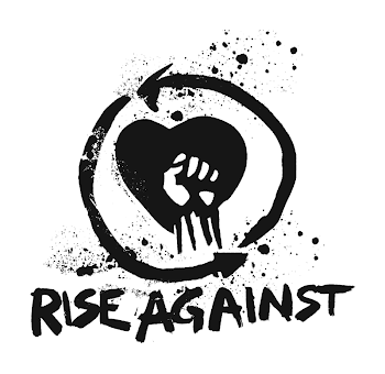 Rise Against Logo | typography in 2019 | Music tattoos, Rock band ...