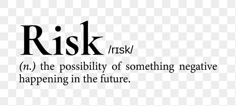 Risk png dictionary word sticker, | Free PNG - rawpixel