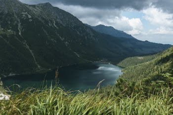 River and Mountain Ahead