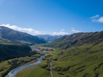 River Between Green Mountains