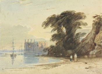 River Landscape with Figures | Free Photo - rawpixel