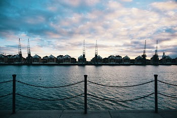 River Overlooking Dock