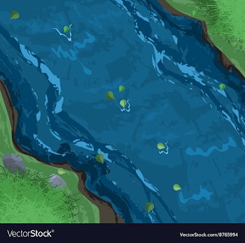 River scene vector image