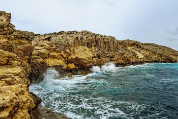 River Surrounded by Rock Formation