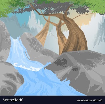 River vector image