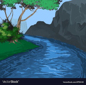 River vector image