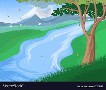 Riverscapes vector image