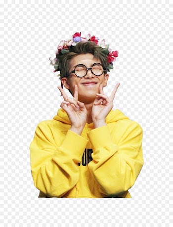 RM BTS Crown Flower Rapper - bts rm 