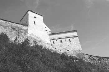 Râșnov castle walls and towers